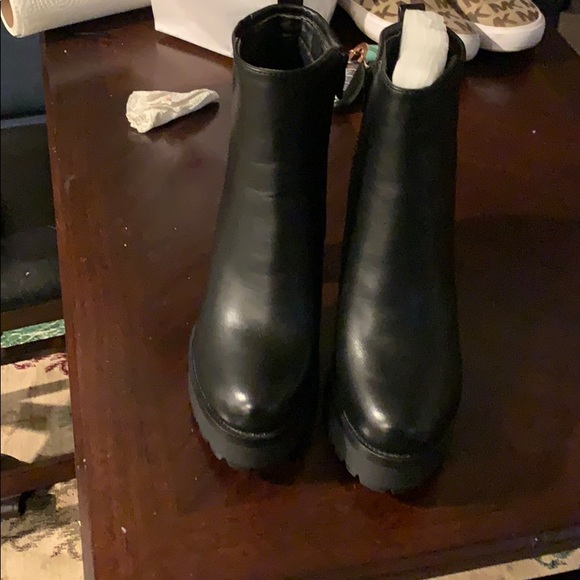 Black sparkle booties - Picture 4 of 5